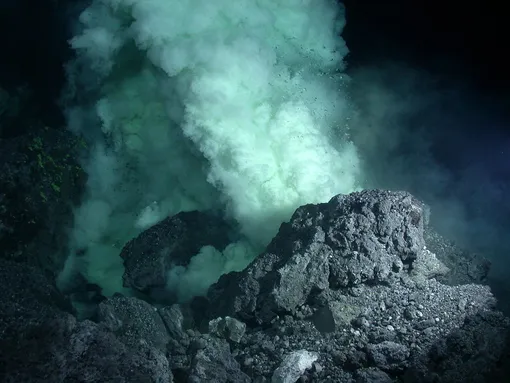 underwater volcano